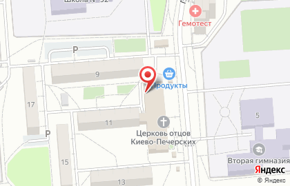 Продуктовый магазин Предприятие Фиорд на карте