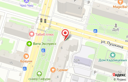 Союз композиторов Республики Башкортостан в Кировском районе на карте