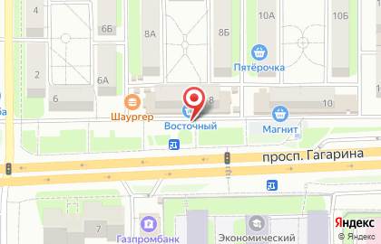 Камея на проспекте Гагарина на карте