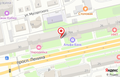 Винтажный на карте