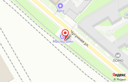 Автомойка на Чугунной, 7 к2 на карте