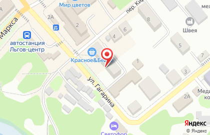 Магазин Красное & Белое в Курске на карте