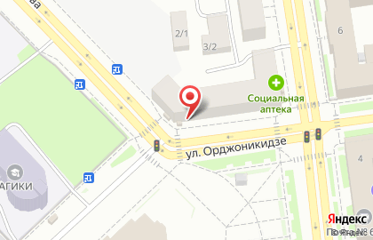 Экспресс-парикмахерская на улице Дзержинского на карте