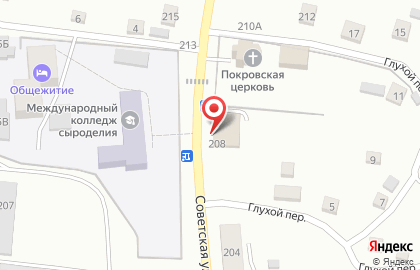 Супермаркет бытовой техники и электроники Эл-Март на Советской улице на карте
