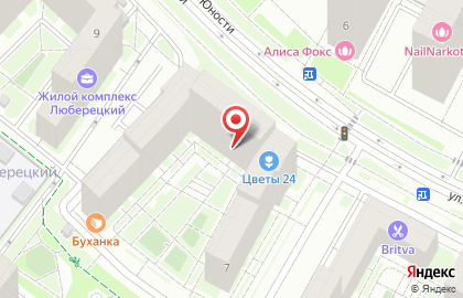 Пекарня Буханка на улице Юности, 7 в Люберцах на карте