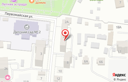 Апартаменты на Мордовской на карте