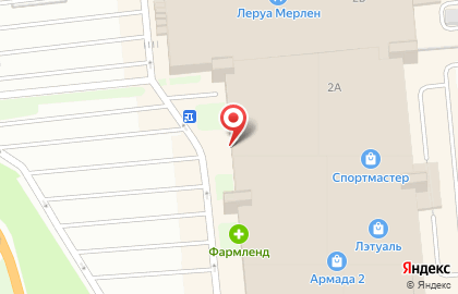 Магазин Планета одежды и обуви в Ленинском районе на карте