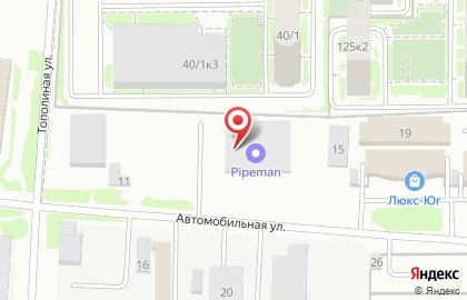Компания ПайпМэн в Прикубанском районе на карте