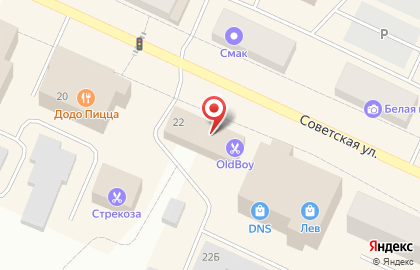 Ростелеком для дома на Советской улице на карте