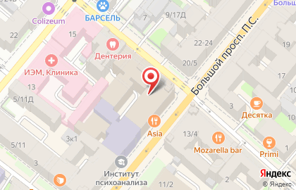 Санкт-Петербургская финансово-правовая группа на 45 км Автодороги Санкт-Петербург-Псков на карте