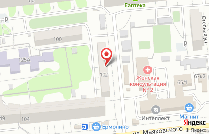 Салон красоты в Омске на карте