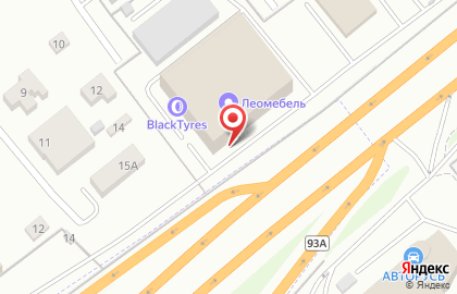Шинный центр Blacktyres.ru на Ярославском шоссе на карте