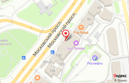 Торгово-сервисная сеть Профессионал на Московском проспекте на карте