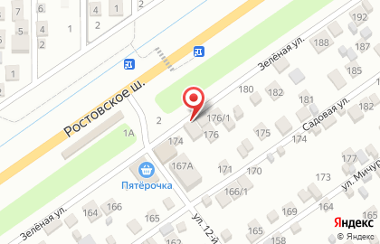 Салон красоты Восторг в Прикубанском районе на карте