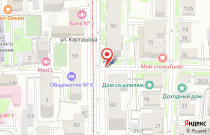 Зеленая миля на Советской улице на карте