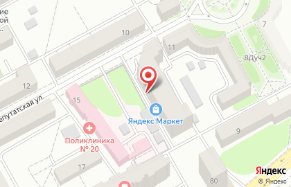 Агентство домашнего персонала Берегиня на Депутатской улице на карте