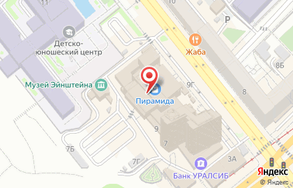 Банкомат Открытие на Краснознаменской улице на карте
