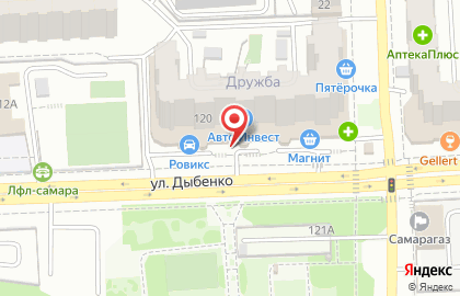 Советская аптека в Самаре на карте