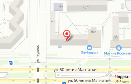 Магазин Рыбачок в Орджоникидзевском районе на карте
