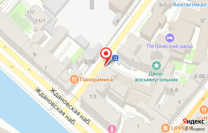 Кофейня КофеБон в Петроградском районе на карте
