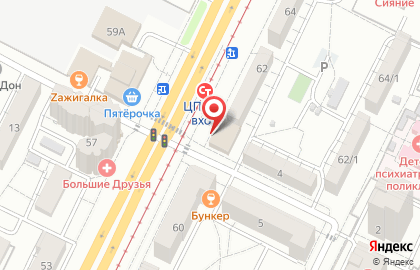 Парикмахерская Для тебя в Центральном районе на карте