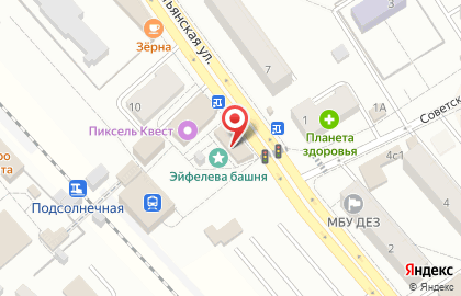 Салон сотовой связи МегаФон на Крестьянской улице на карте