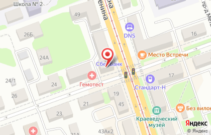 Салон красоты Дарина на проспекте Ленина на карте