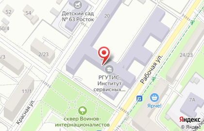 Клуб Окапи на карте