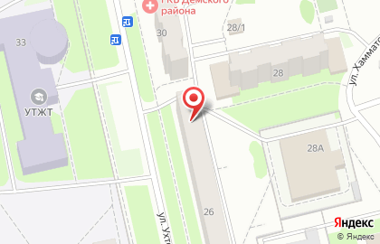 Парикмахерский салон Юлия на улице Ухтомского на карте