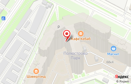 Отделение службы доставки Boxberry на Кондратьевском проспекте на карте
