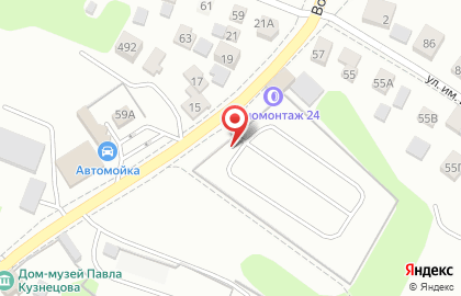 Автошкола ПРОФИ на Октябрьской улице на карте