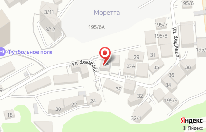 Магазин Красное & Белое в Сочи на карте