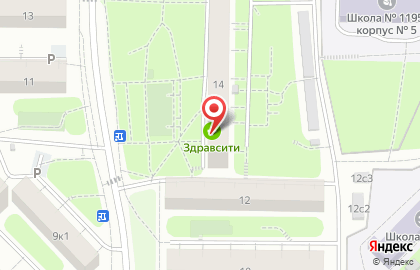 Супермаркет Магнит в Москве на карте