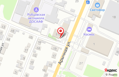 Шиномонтажная мастерская в Рубцовске на карте