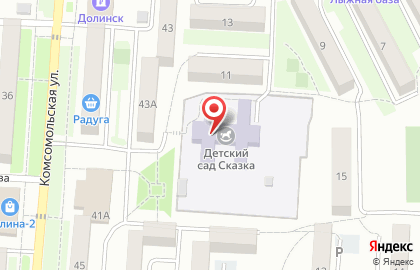Сказка на Комсомольской на карте