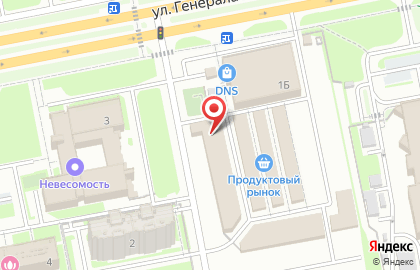 Автомойка Clean Car на улице Генерала Попова на карте