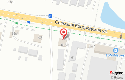 Торговая компания Тюнинг Хаус на Сельской Богородской улице на карте