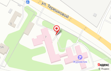 АЗС на улице Терешковой на карте