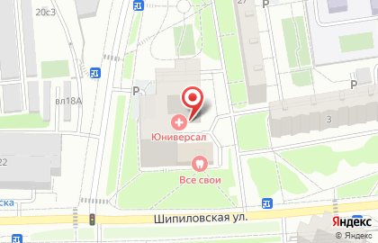 Страховая медицинская компания Ресо-мед в Северном Орехово-Борисово на карте