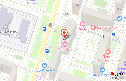 Парикмахерская Эконом в Москве на карте