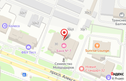На Здоровье на проспекте Александра Корсунова на карте
