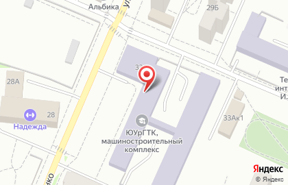 Банкомат Банк Открытие в Тракторозаводском районе на карте
