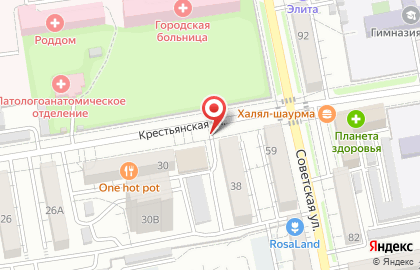 Академия ментальной арифметики Амакидс на Крестьянской улице на карте