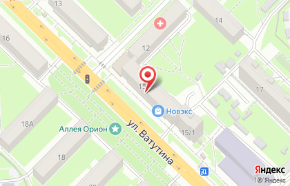 Супермаркет Ярче! на площади Карла Маркса на карте