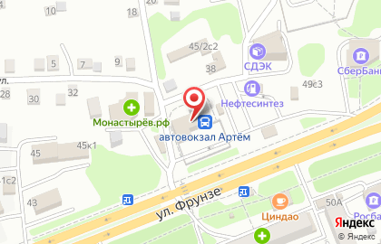 Курьерская служба Баскурьер во Владивостоке на карте