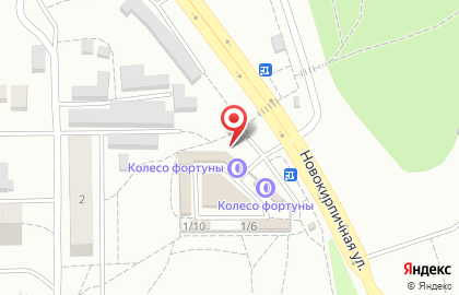 Шиномонтажная мастерская Колесо фортуны на улице Вострецова на карте