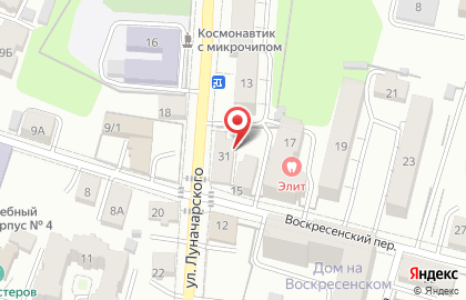 Наша Школа в Воскресенском переулке на карте
