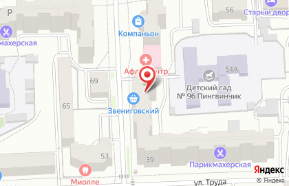 Оптово-розничный магазин Непроспи на улице Труда на карте