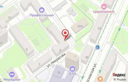 Магазин противопожарного оборудования Пожарная помощь на улице Ленинградской на карте