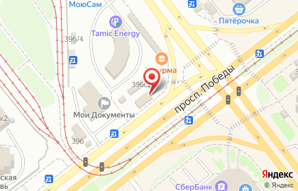 Мастерская по изготовлению памятников Светлая память в Челябинске на карте